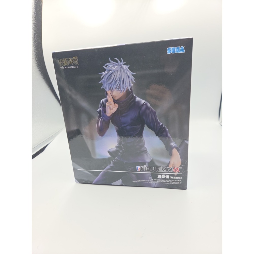 Gojo Satoru Figurizm Alpha Figure Jujutsu Kaisen 5th Anniversary SEGA Japan - Picture 3 of 14